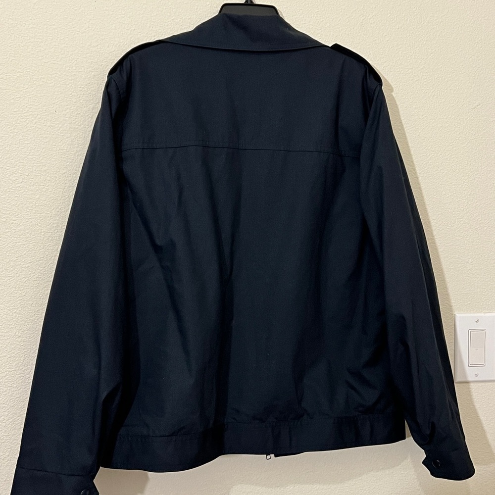 Jack Nicklaus Jacket | 42 R | Blue Removable Fur Lined Zip Bomber - Picture 2 of 4